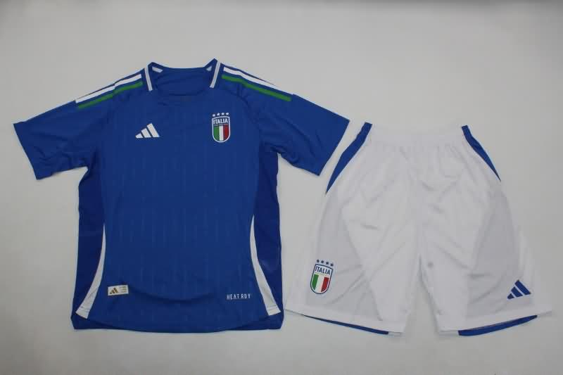 Kids Italy Soccer Jersey Home (Player) 2024