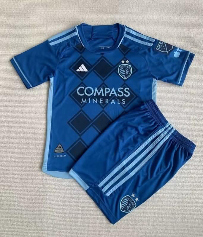 Kids Kansas City Soccer Jersey Away Replica 2024