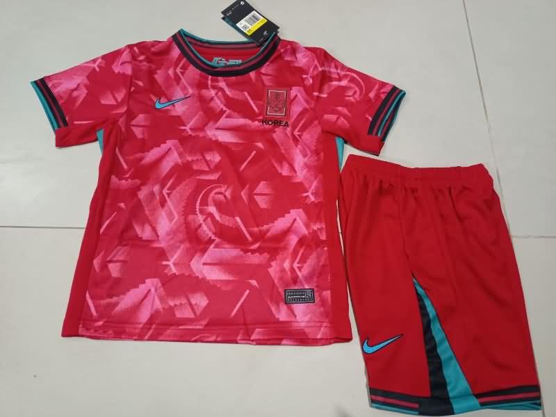 Kids Korea Soccer Jersey Home Replica 2024