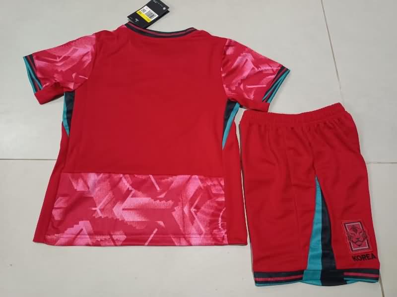 Kids Korea Soccer Jersey Home Replica 2024