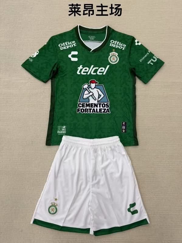 Kids Leon Soccer Jersey Home Replica 24/25
