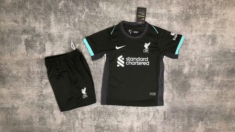 Kids Liverpool Soccer Jersey Away Replica 24/25