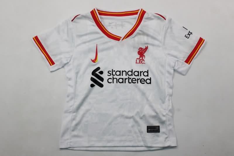 Kids Liverpool Soccer Jersey Third Replica 24/25