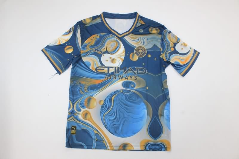 Kids Manchester City 24/25 Special Soccer Jersey And Shorts