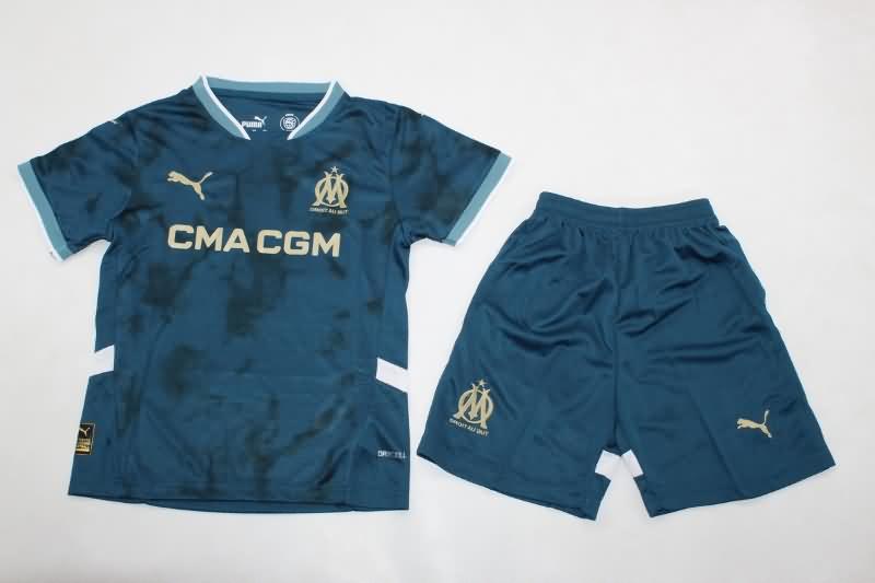 Kids Marseilles Soccer Jersey Away Replica 24/25
