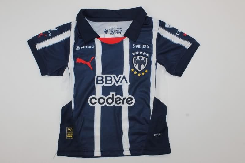 Kids Monterrey Soccer Jersey Home Replica 24/25