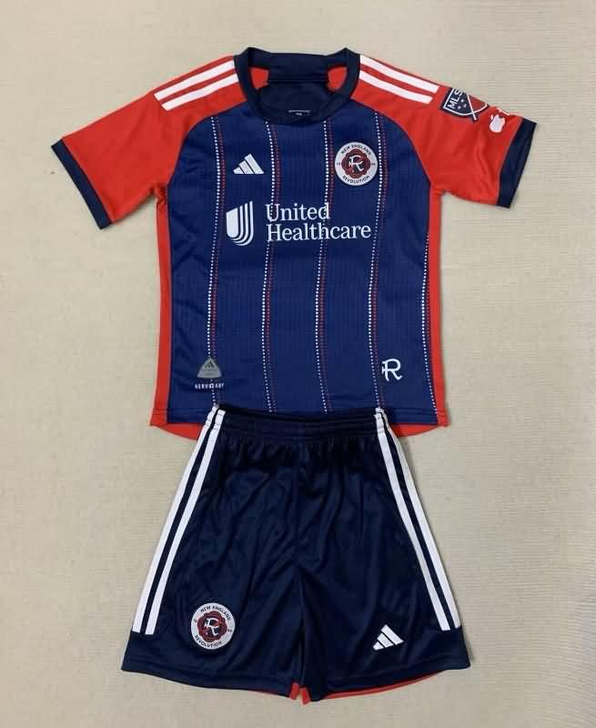 Kids New England Soccer Jersey Home Replica 2024