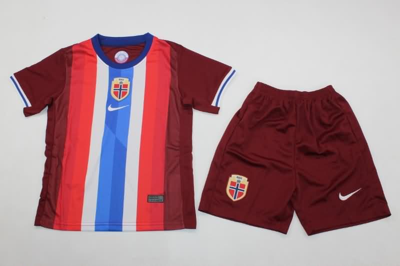 Kids Norway Soccer Jersey Home Replica 2024