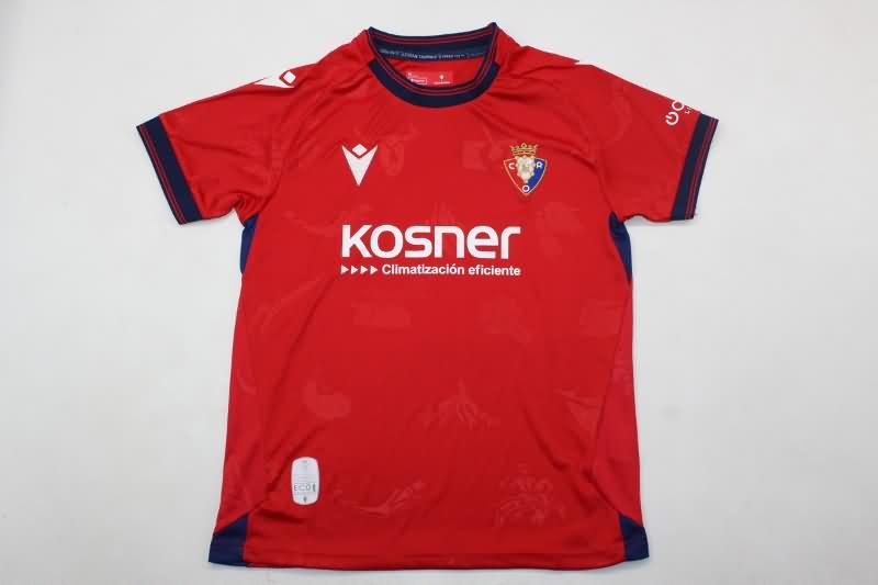 Kids Osasuna Soccer Jersey Home Replica 24/25