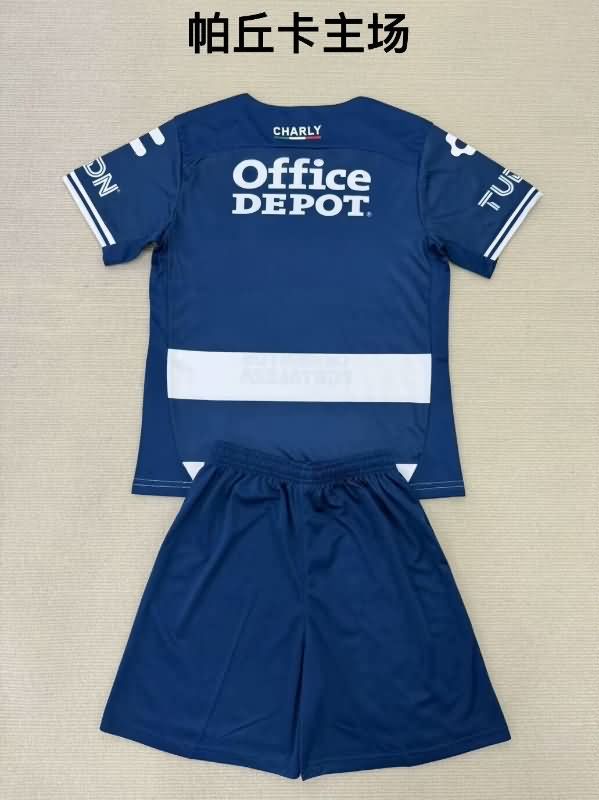 Kids Pachuca Soccer Jersey Home Replica 24/25