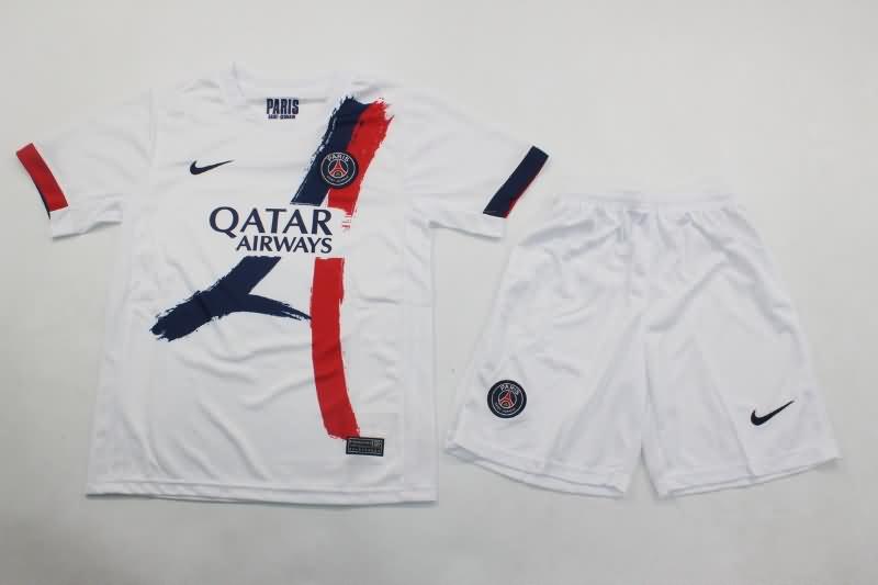 Kids Paris St Germain Soccer Jersey Away Replica 24/25