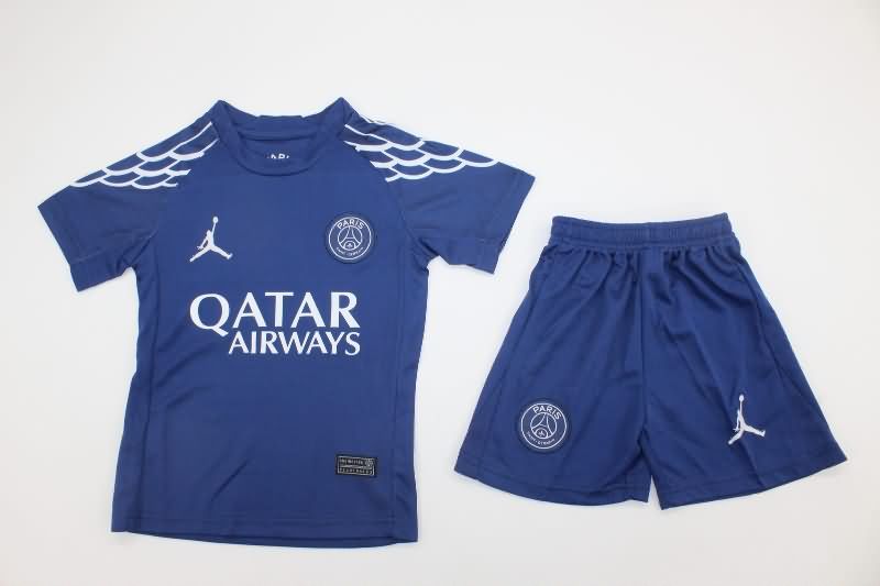 Kids Paris St Germain Soccer Jersey Fourth Replica 24/25