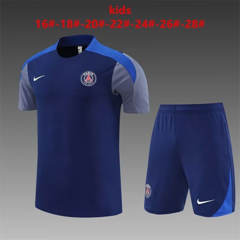 Kids Paris St Germain Training Jersey Replica 24/25
