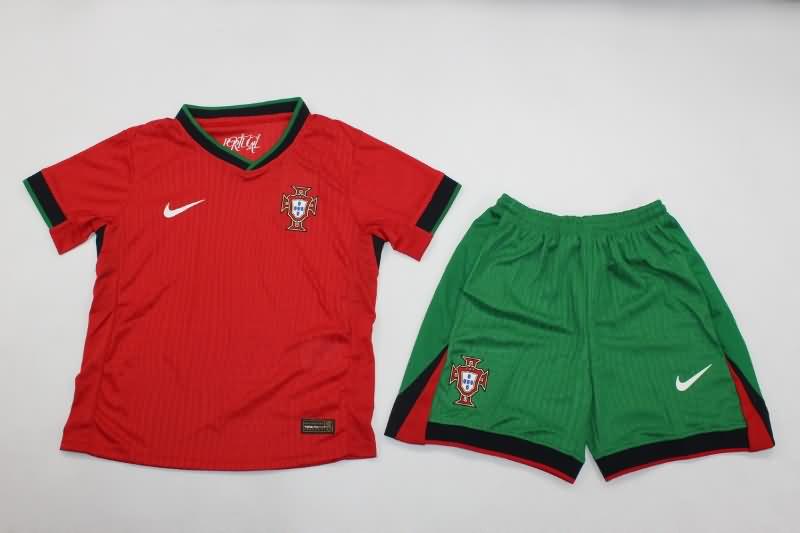 Kids Portugal Soccer Jersey Home (Player) 2024