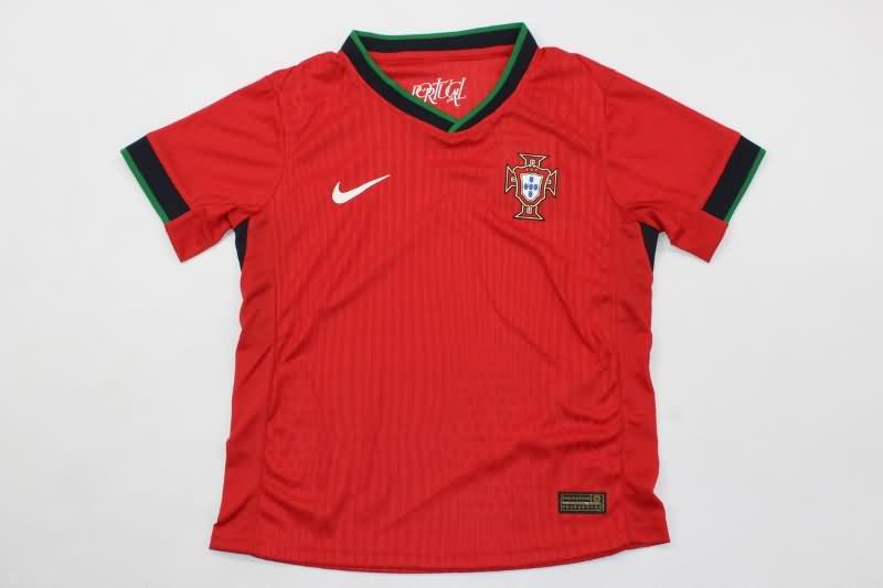 Kids Portugal Soccer Jersey Home (Player) 2024