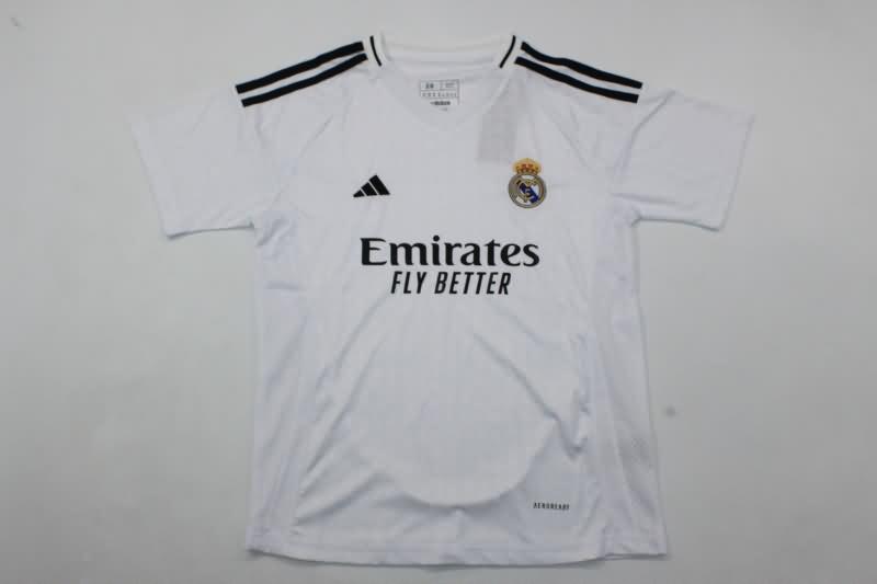 Kids Real Madrid Soccer Jersey Home Replica 24/25