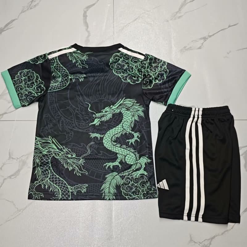 Kids Real Madrid 24/25 Special Soccer Jersey And Shorts 05
