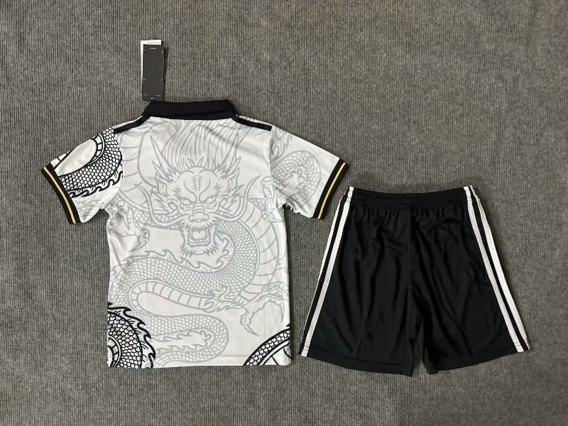 Kids Real Madrid 24/25 Special Soccer Jersey And Shorts 06
