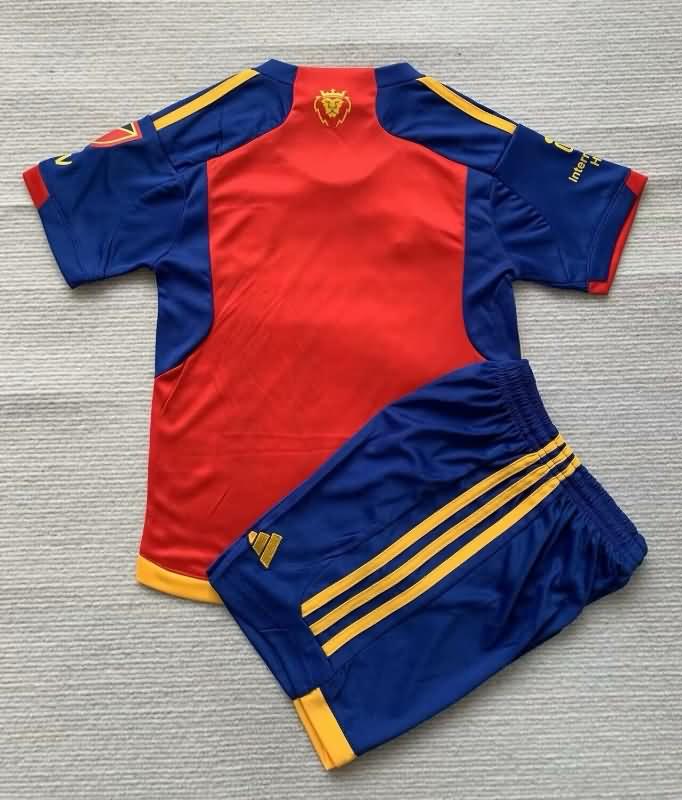 Kids Real Salt Lake Soccer Jersey Home Replica 2024