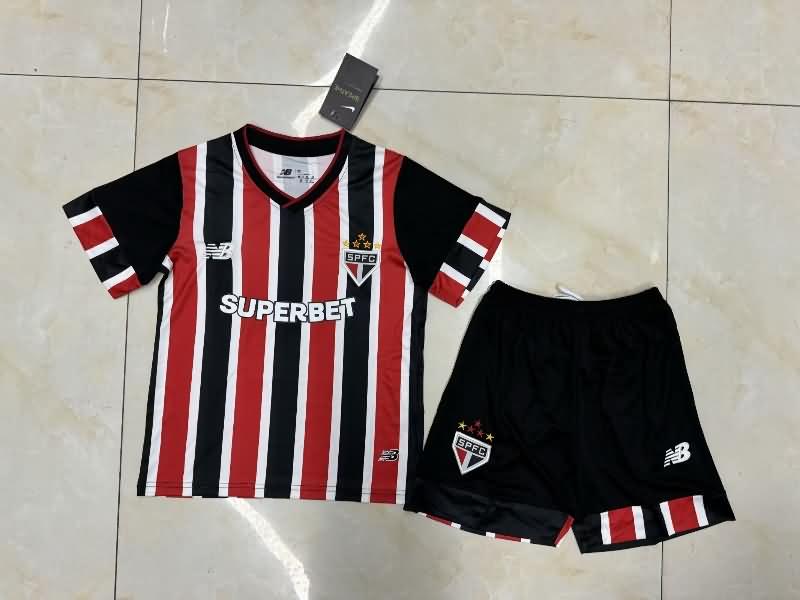 Kids Sao Paulo Soccer Jersey Away Replica 2024