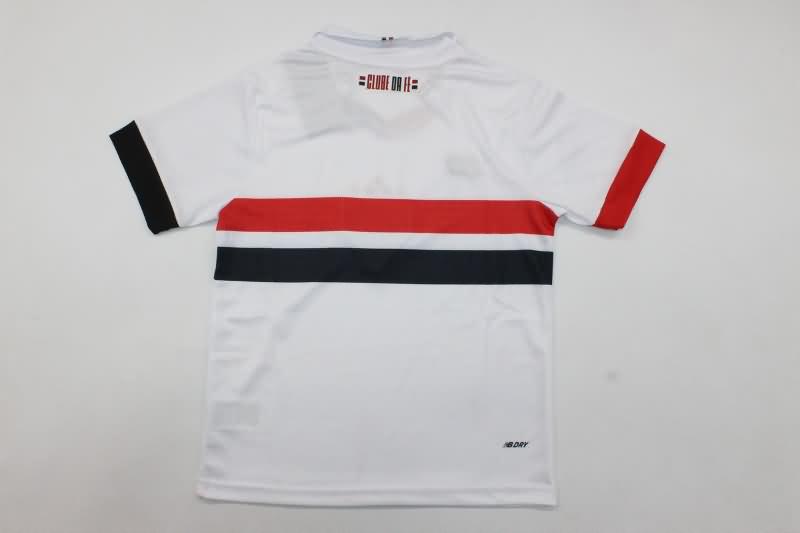 Kids Sao Paulo Soccer Jersey Home Replica 2024