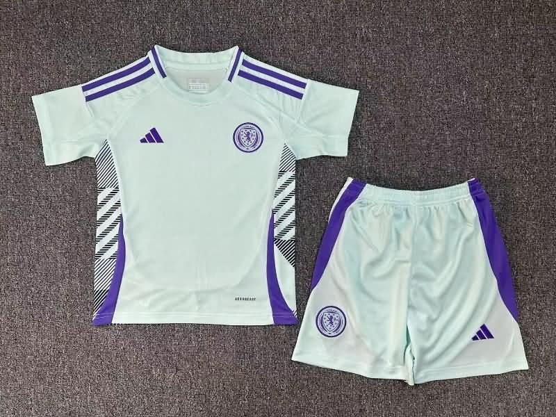 Kids Scotland Soccer Jersey Away Replica 2024