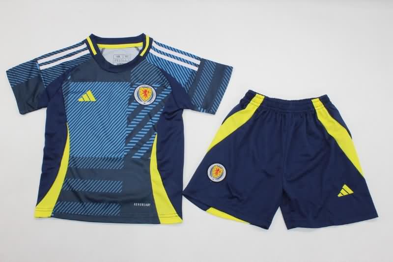 Kids Scotland Soccer Jersey Home Replica 2024