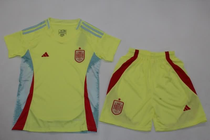 Kids Spain Soccer Jersey Away Replica 2024