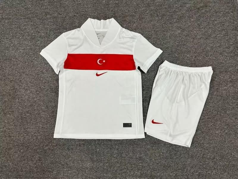 Kids Turkey Soccer Jersey Away Replica 2024
