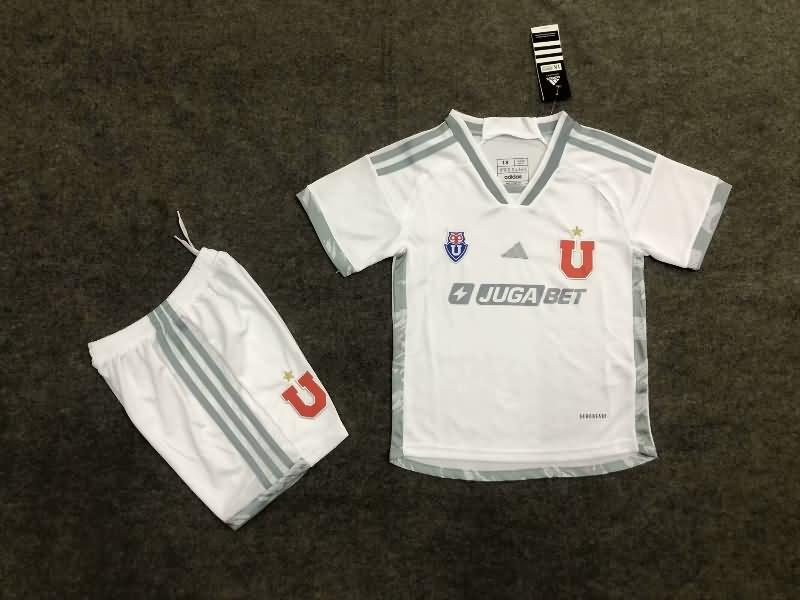 Kids Universidad Chile Soccer Jersey Away Replica 2024