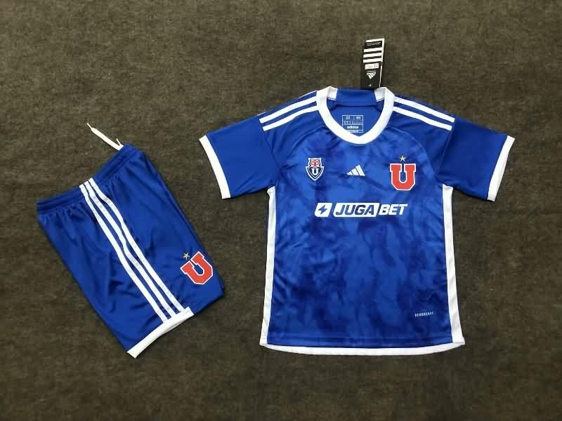 Kids Universidad Chile Soccer Jersey Home Replica 2024