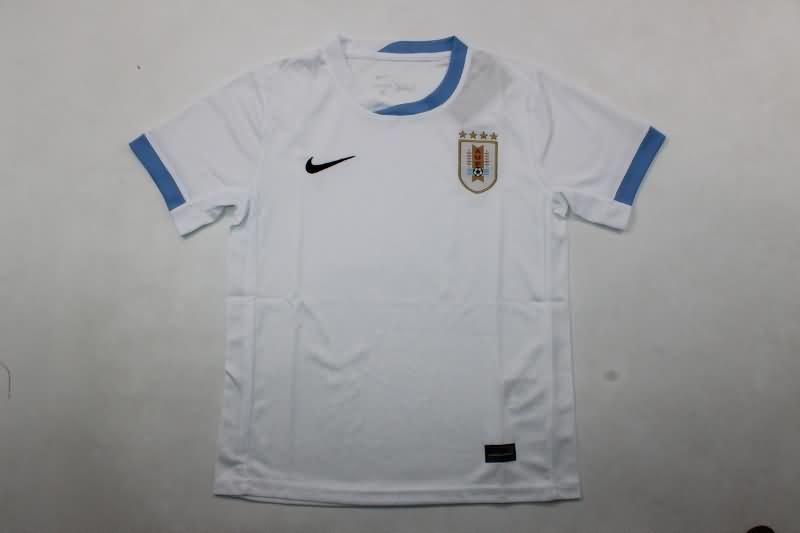 Kids Uruguay Soccer Jersey Copa America Away Replica 2024