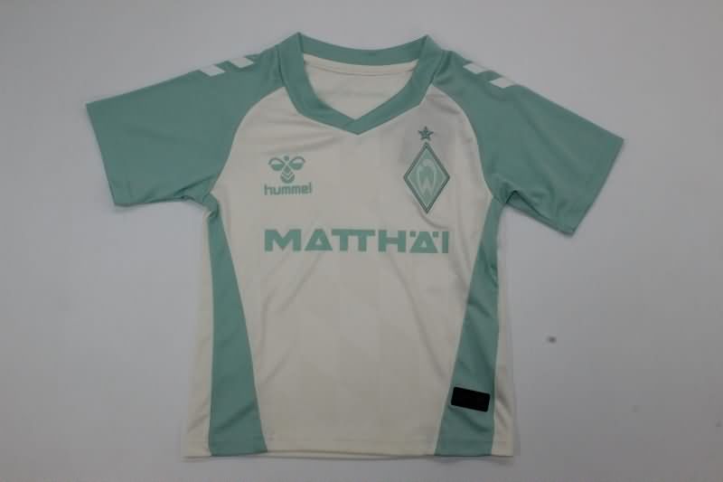 Kids Werder Bremen Soccer Jersey Away Replica 24/25