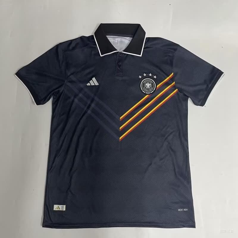 Germany Soccer Shirts 02 Black Polo Replica 2024
