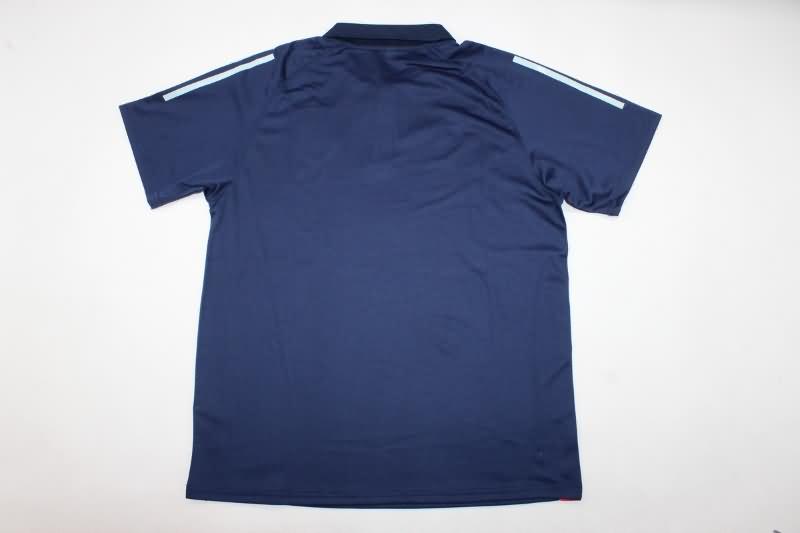 Spain Soccer Jersey Dark Blue Polo Replica 2024