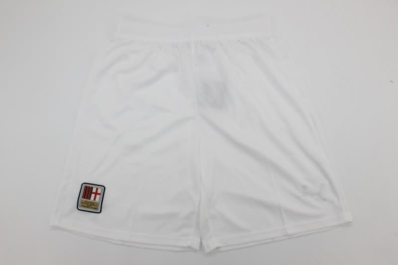 AC Milan Soccer Shorts Anniversary White Replica 125th
