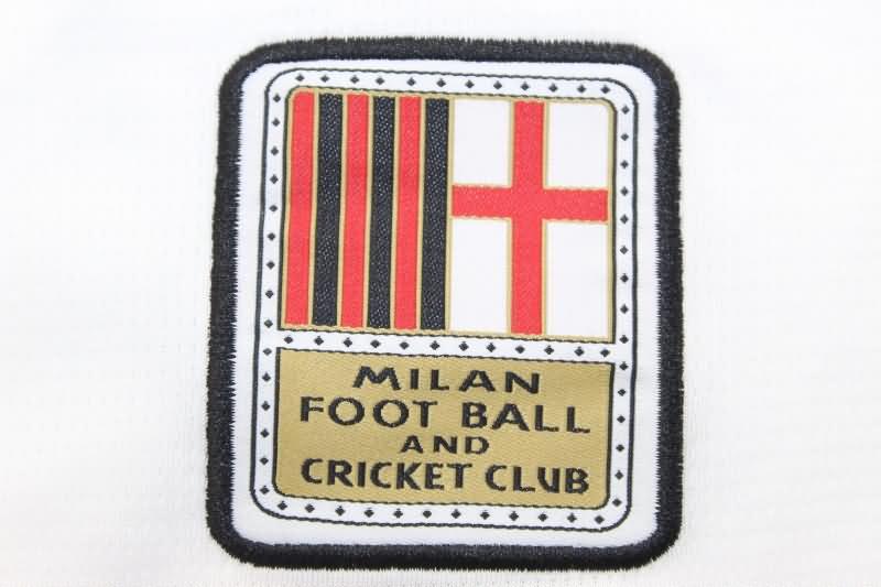AC Milan Soccer Shorts Anniversary White Replica 125th