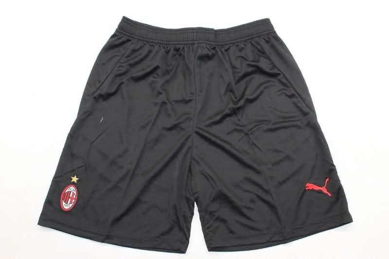 AC Milan Soccer Shorts Home Black Replica 24/25