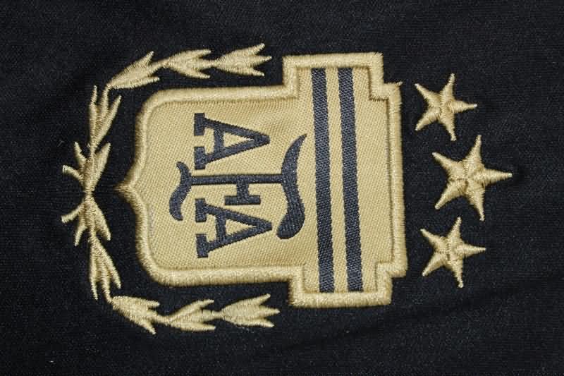 Argentina Soccer Jersey Copa America Black Replica 2024
