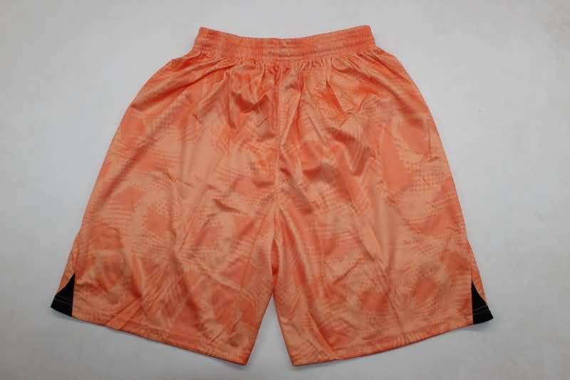 Manchester City Soccer Shorts Goalkeeper Orange Replica 24/25