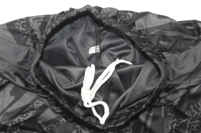 Portugal Soccer Shorts Goalkeeper Black Replica 2024