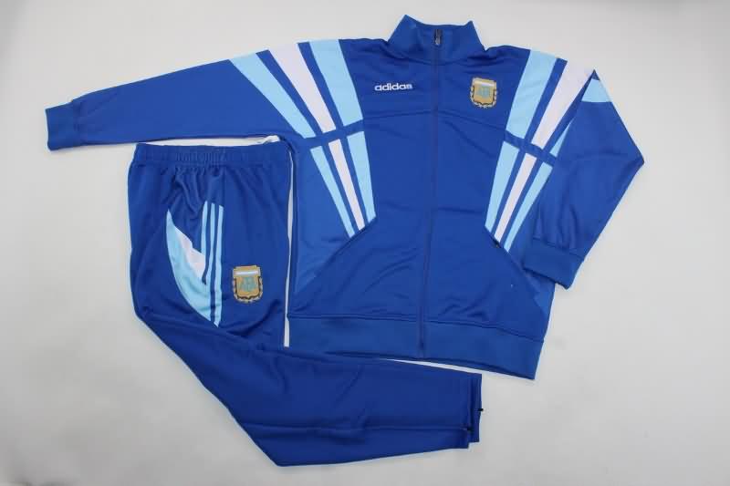 Argentina Soccer Tracksuit 02 Blue Replica 2024