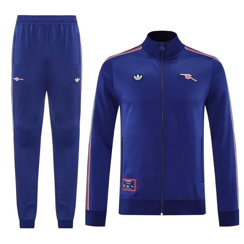 AAA Quality Arsenal 24/25 Dark Blue Soccer Tracksuit 06
