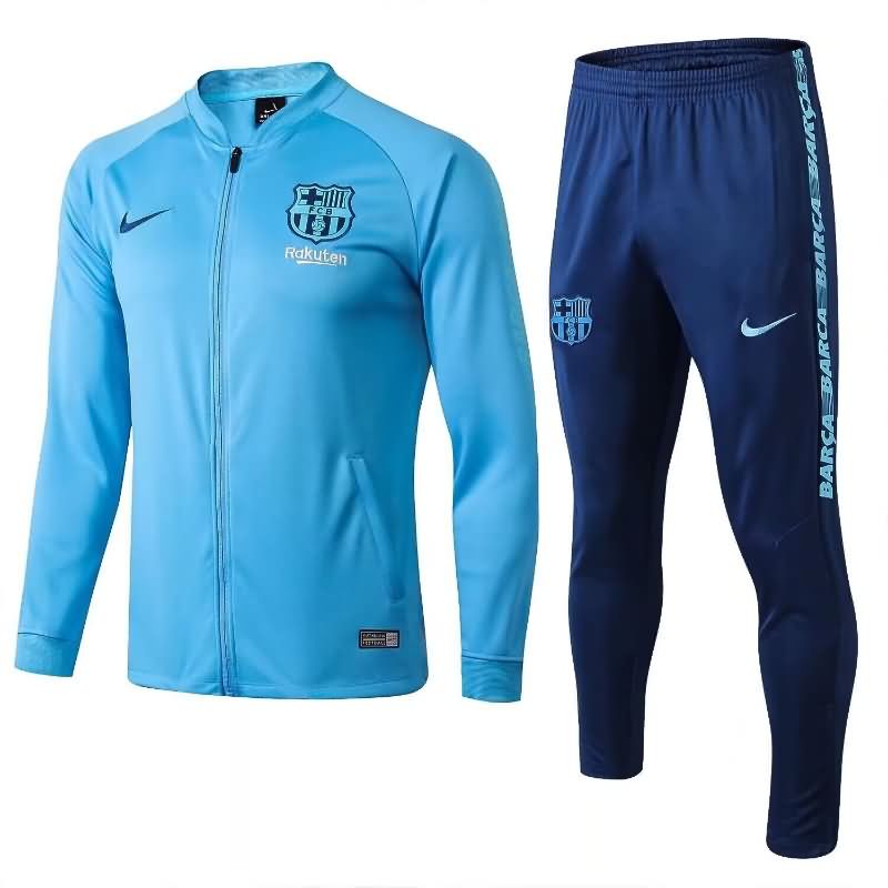 AAA Quality Barcelona 24/25 Blue Soccer Tracksuit 05