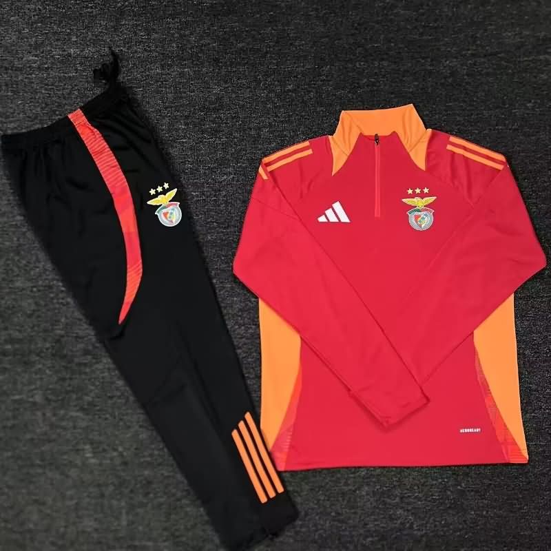 AAA Quality Benfica 24/25 Red Soccer Tracksuit