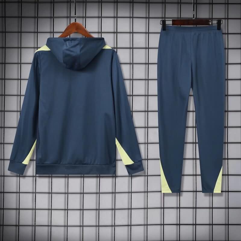 Club America Soccer Tracksuit Dark Blue Replica 24/25