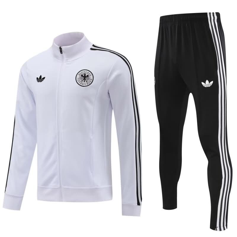 Germany Soccer Tracksuit 02 White Replica 2024