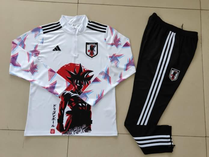 Japan Soccer Tracksuit 02 White Replica 2024
