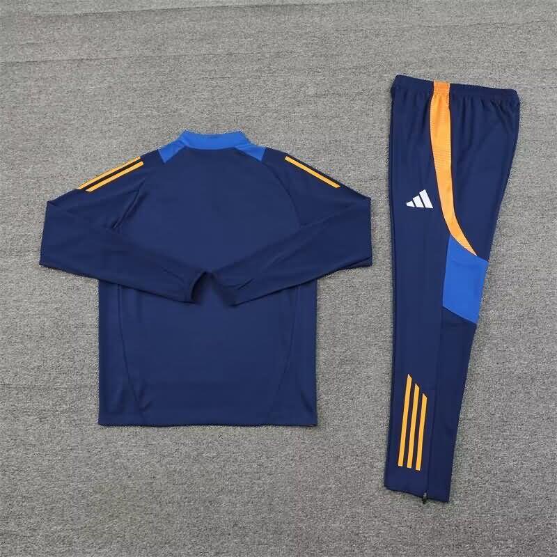 Juventus Soccer Tracksuit Dark Blue Replica 24/25