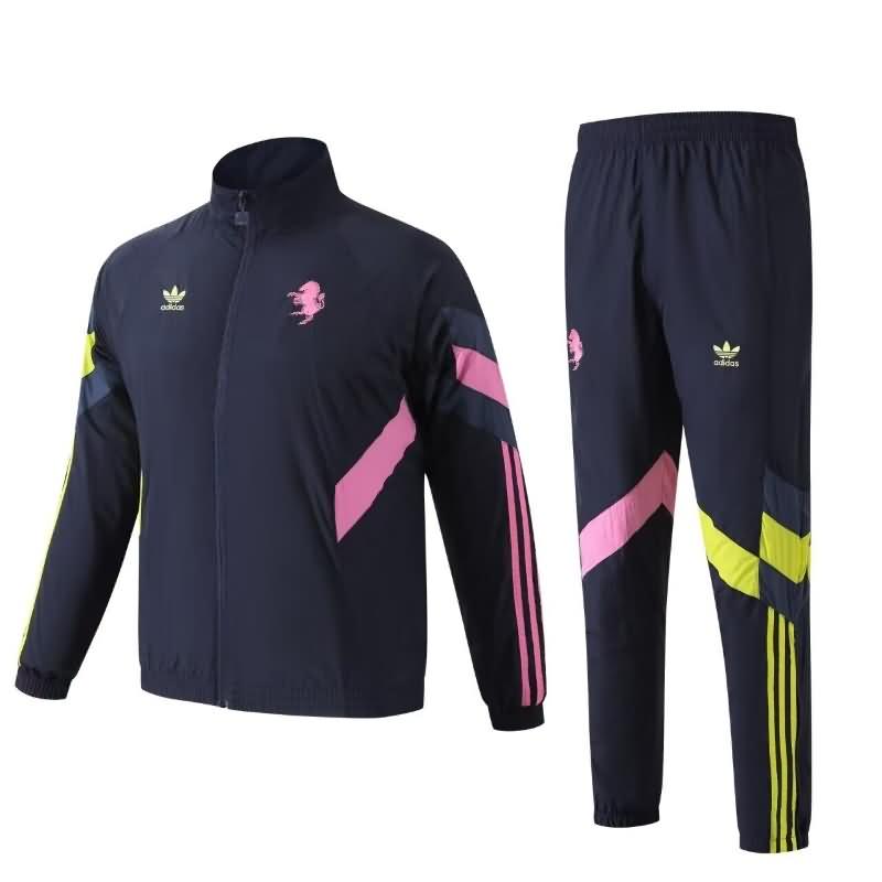 Juventus Soccer Tracksuit Dark Blue Replica 24/25